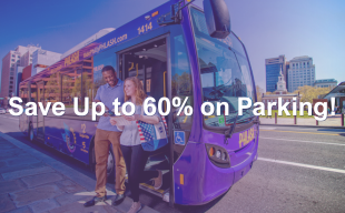 PHLASH Park and Tour parking savings